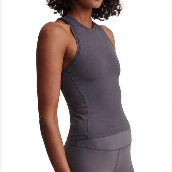 Varley Maddie Charcoal Tank Top - Picture 1 of 4